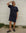 Emma - short summer t-shirt dress in navy