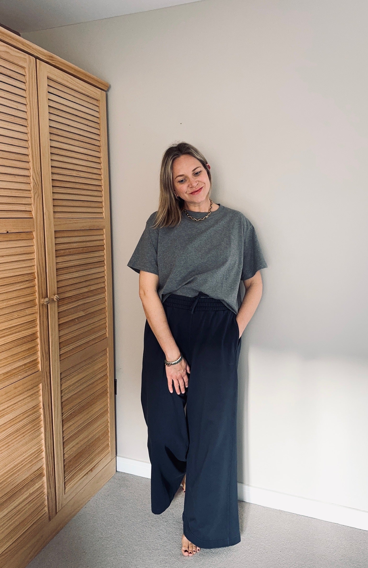 Ivy jersey trousers - frontal