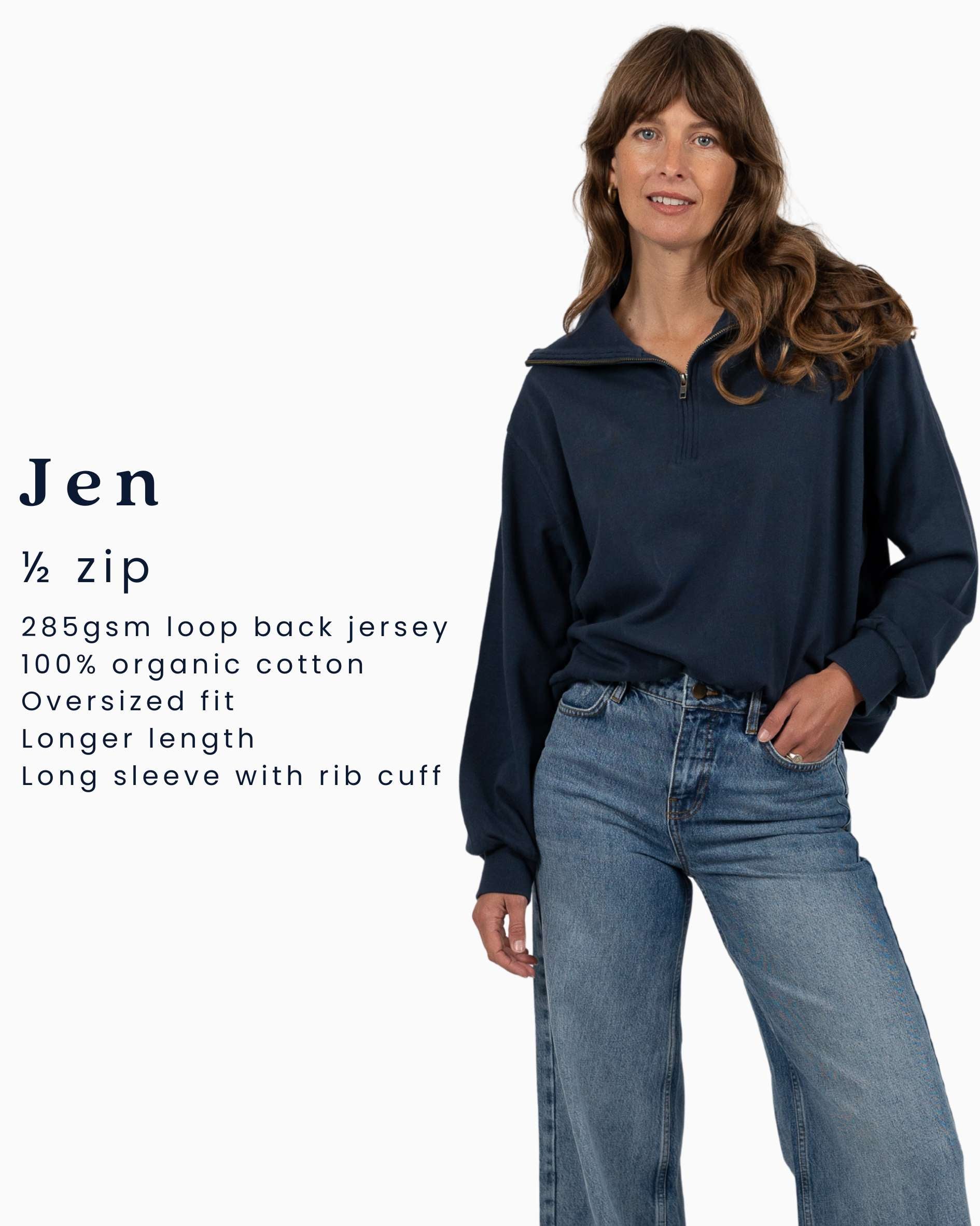 Jen_-_half_zip_sweatshirt_-_style_guide
