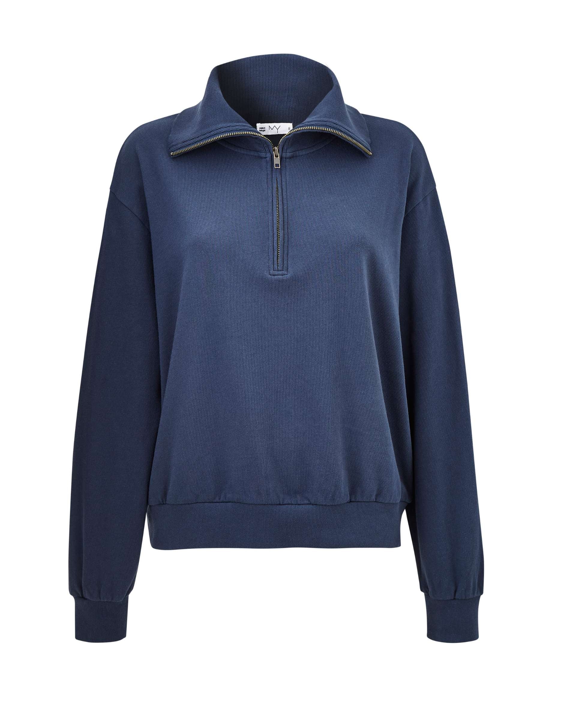 Jen_Organic_Cotton_Navy_Half_Zip_Sweatshirt