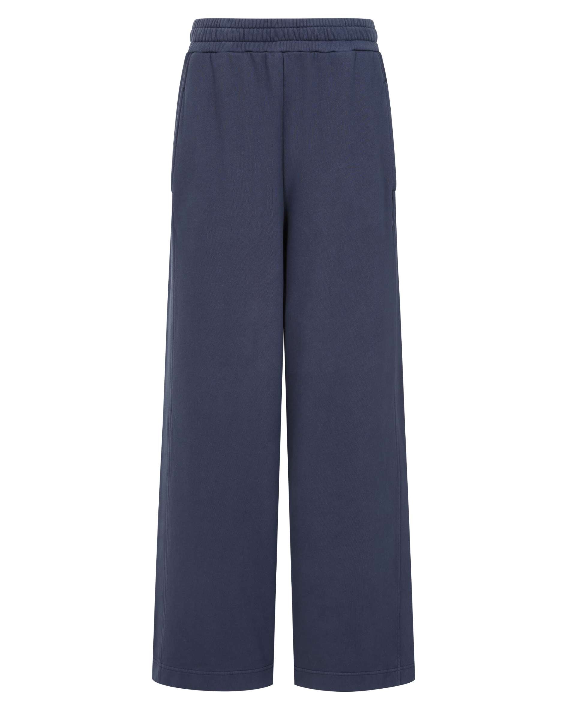 Kate Organic Cotton Vintage Navy Joggers front