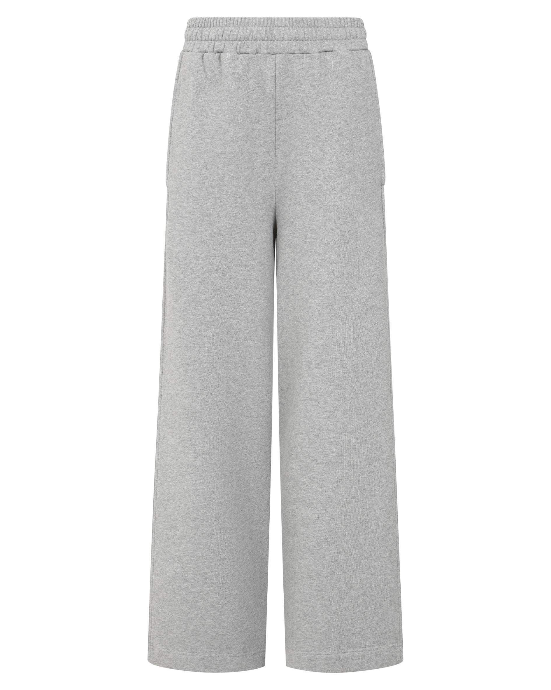 Kate Organic Cotton Grey Marl Joggers front
