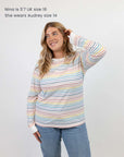 rainbow stripe t shirts