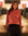 Long sleeved cropped t-shirt in raspberry