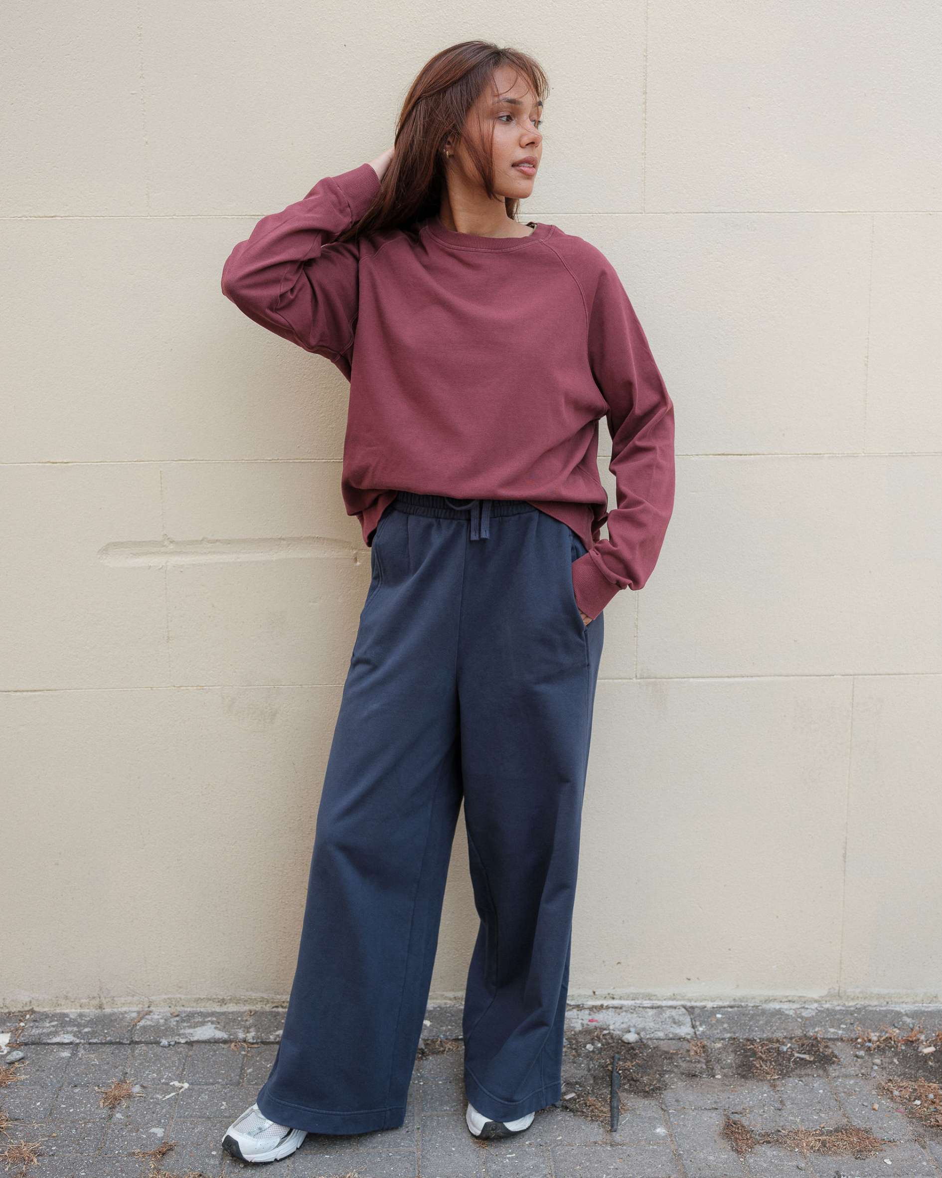 Luxe _ organic cotton jersey joggers