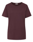Maggie Organic Cotton Plum T-Shirt