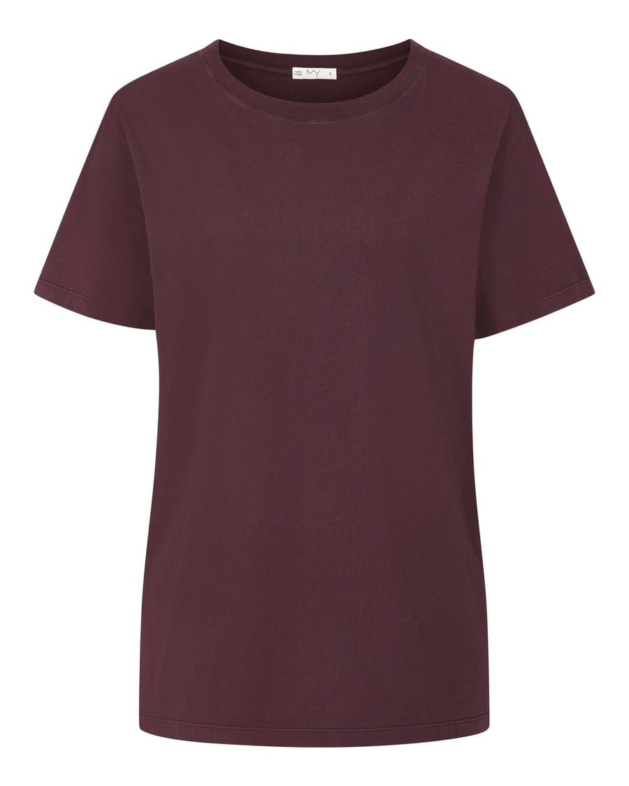 Maggie Organic Cotton Plum T-Shirt