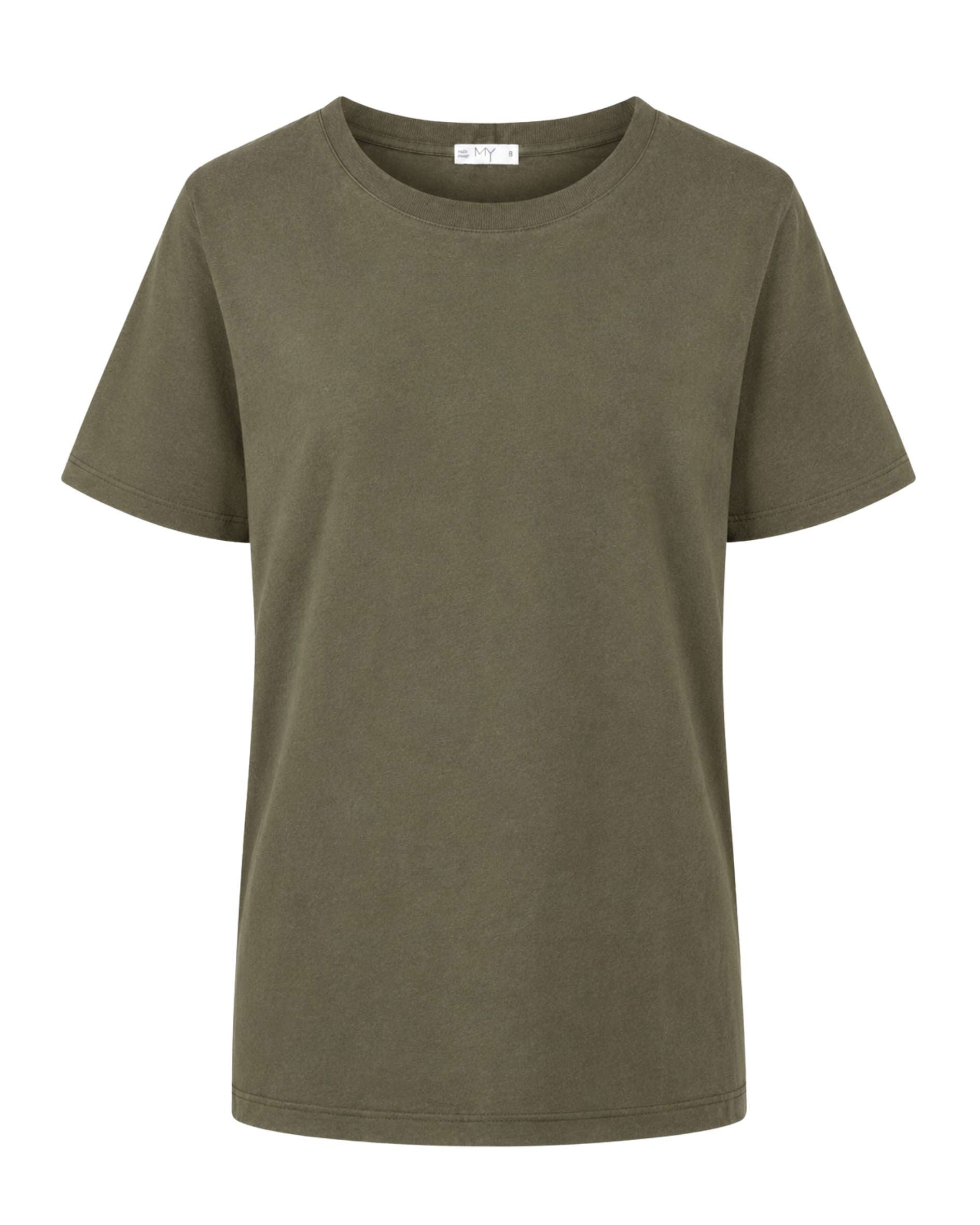 Maggie_Organic_Cotton_Dark_Olive_Boyfriend_T-Shirt_product_cut_out_image