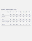 Maggie measurements
