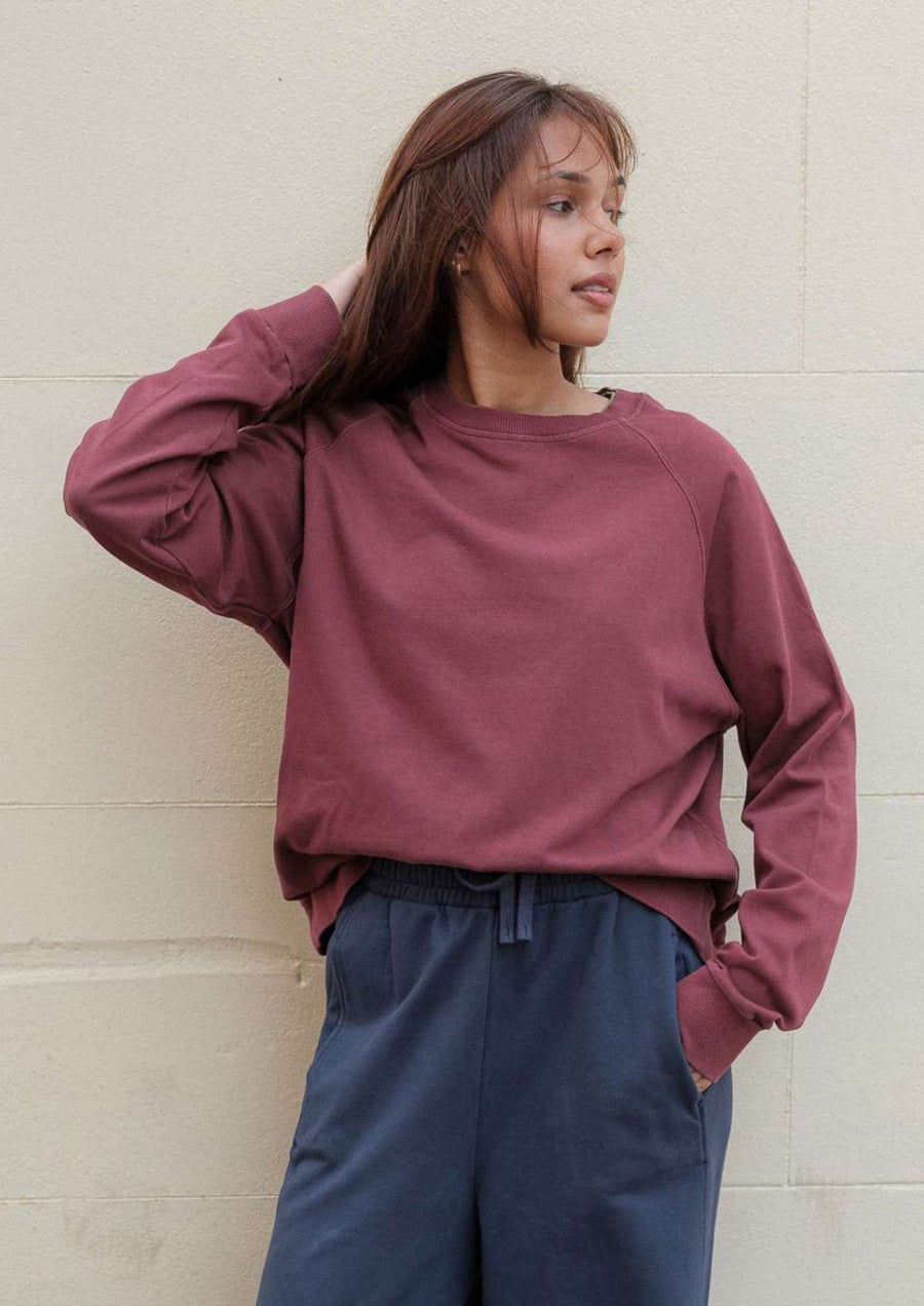 Nancy_Burgundy_sweatshirt