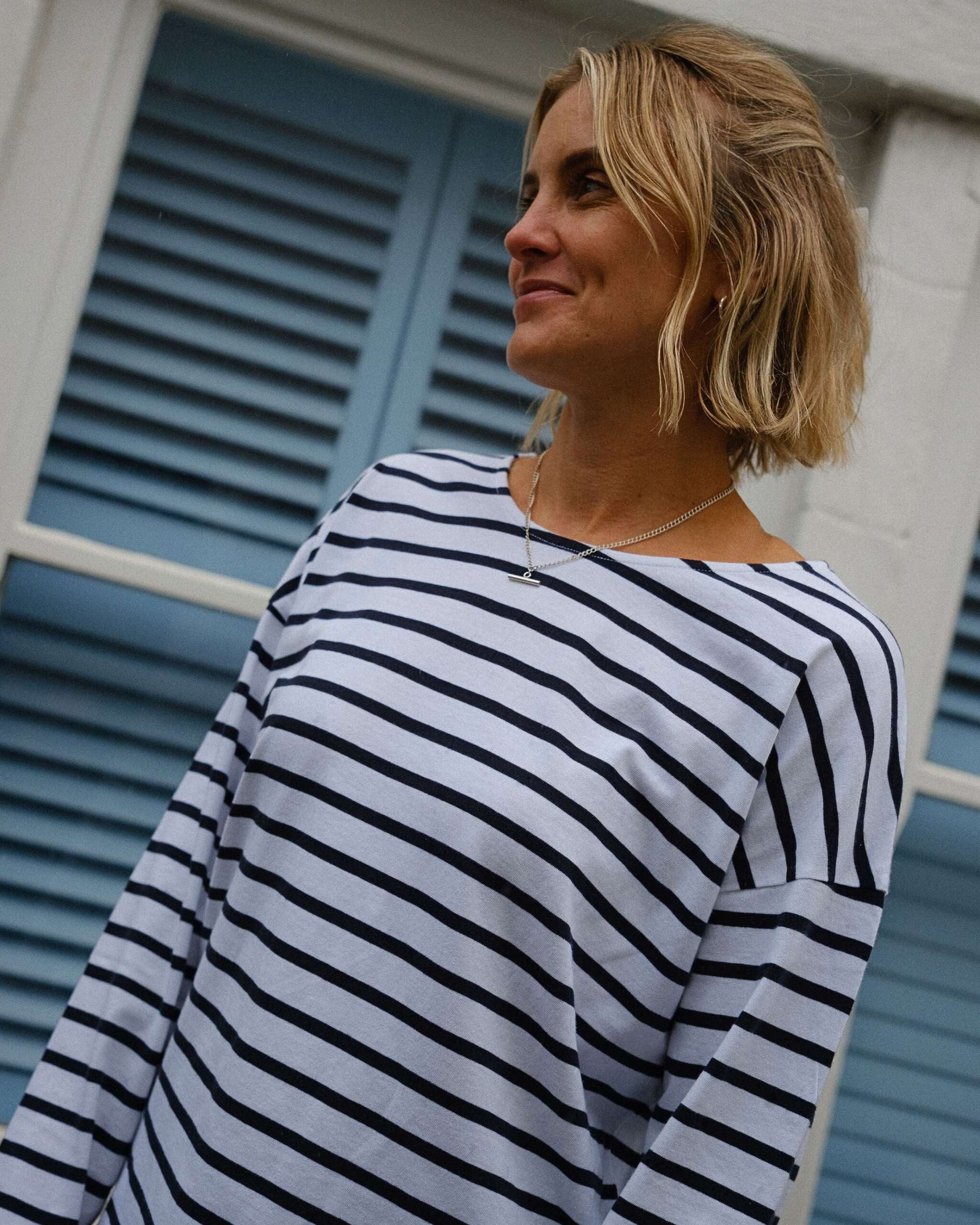 Navy_Breton_top_with_dropped_shoulders