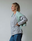 Organic_cotton_Navy_Breton_long_sleeve_with_seafoam_coloured_sweatshirt