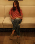 Organic cotton terracotta t-shirt