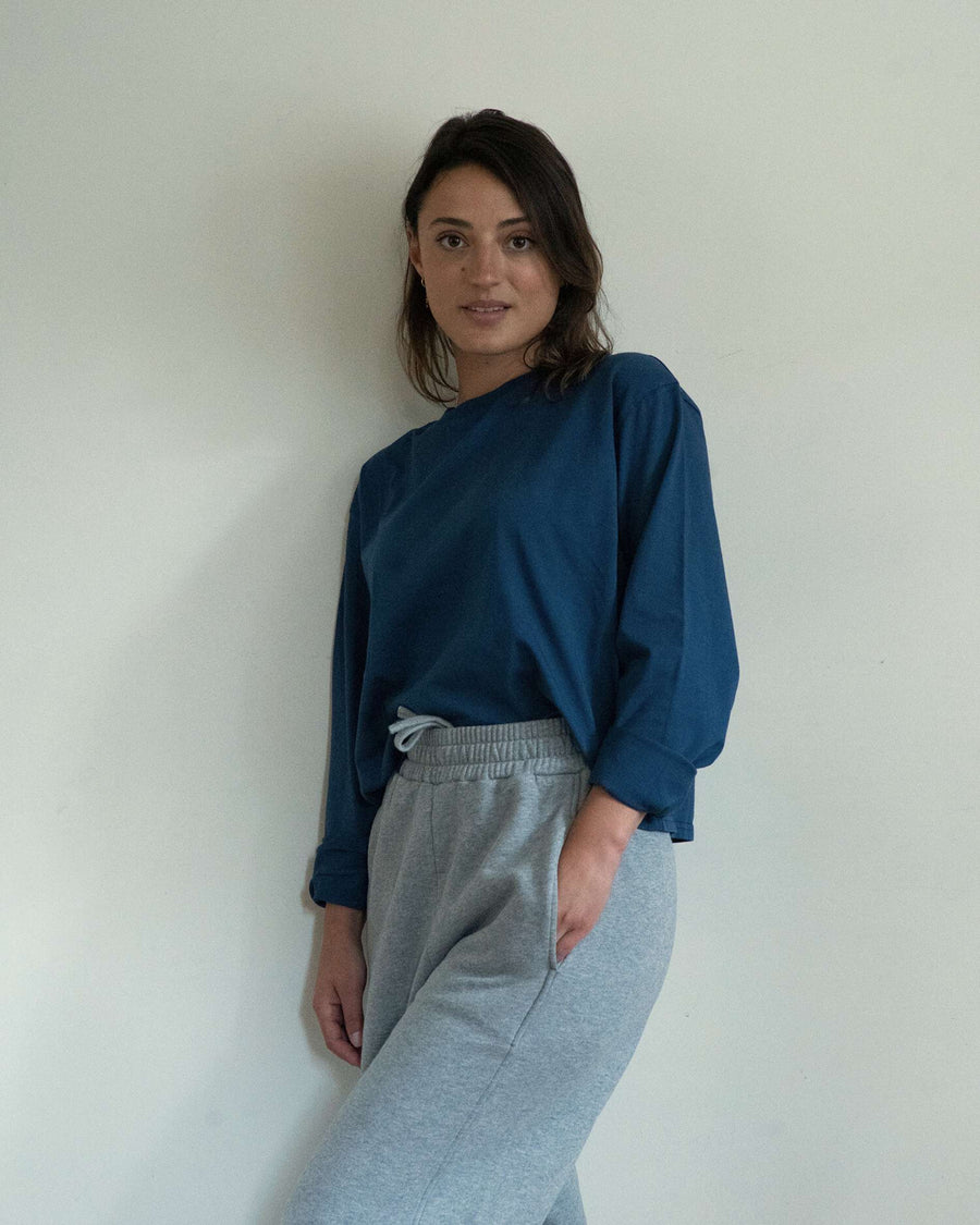 Kate Organic Cotton Grey Marl Joggers