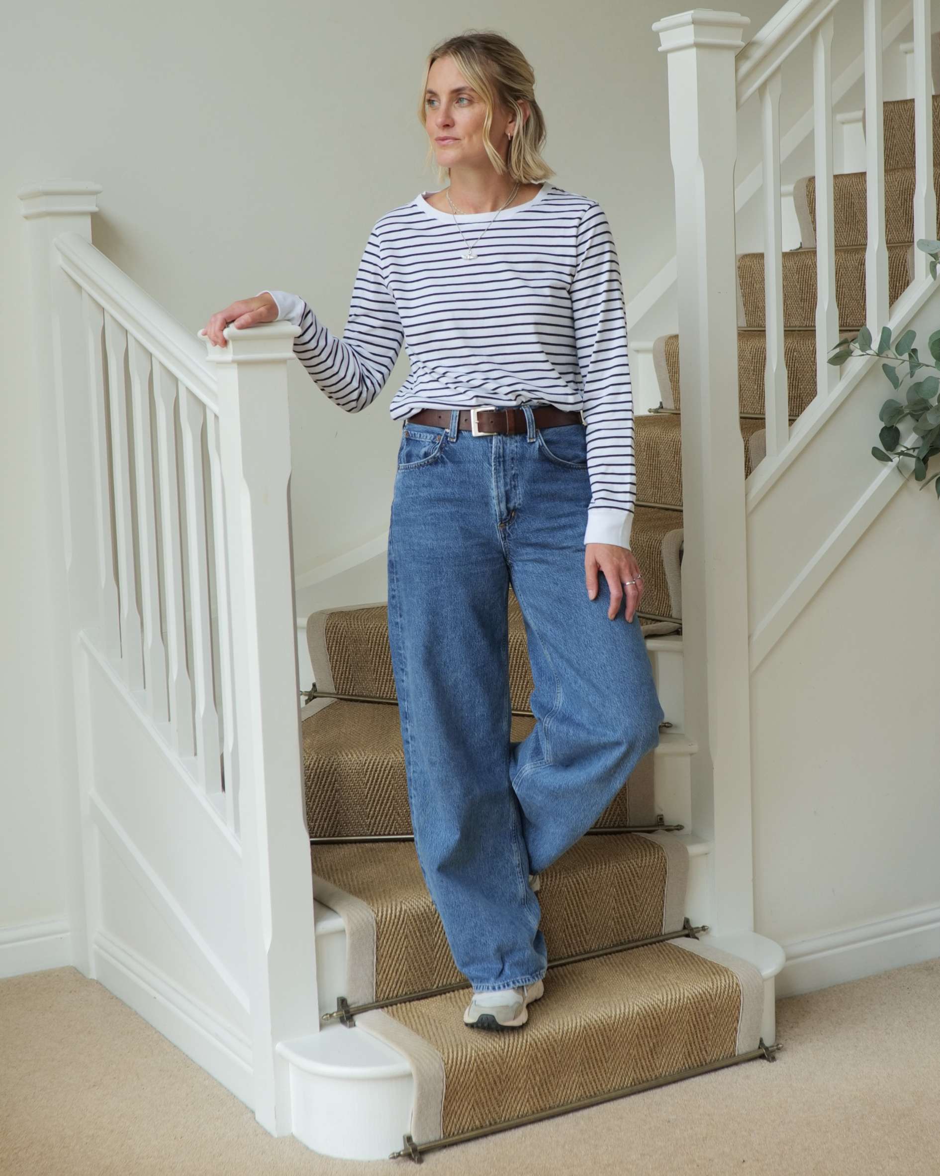 Quality_navy_Breton_top_in_organic_cotton