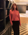Raspberry pink organic cotton top