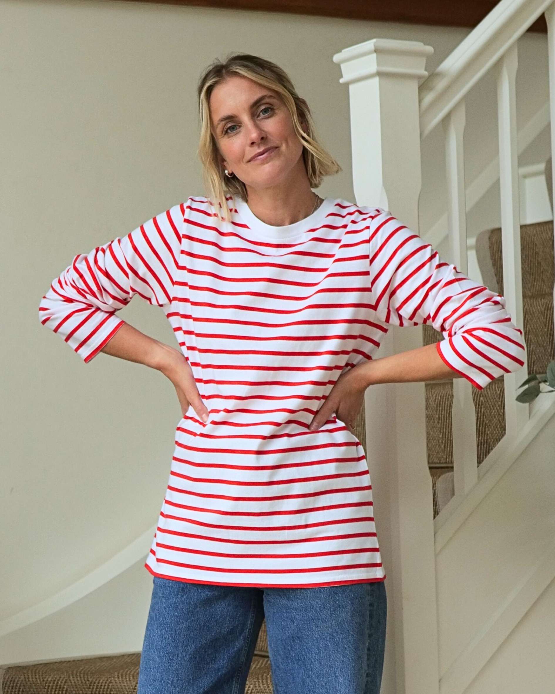 Red_Breton_long_sleeve_with_long_length_body