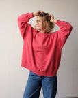 Red_Oversized_Sweatshirt_Cotton