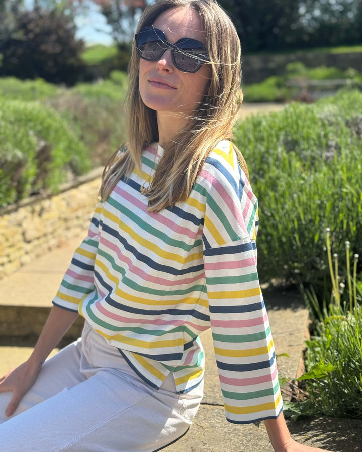 ORGANIC COTTON STRIPE TEE