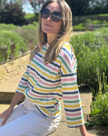 ORGANIC COTTON STRIPE TEE