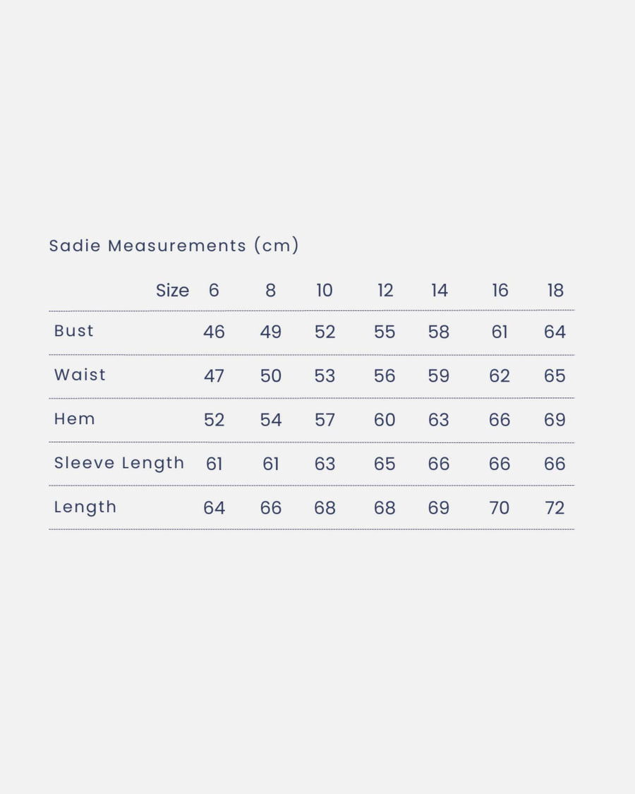 Sadie measurements
