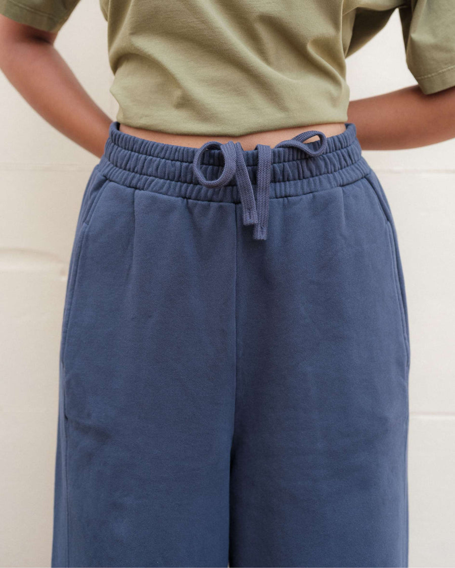Kate Organic Cotton Vintage Navy Joggers