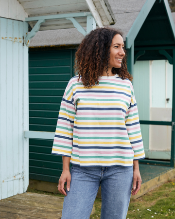 fun stripe tee