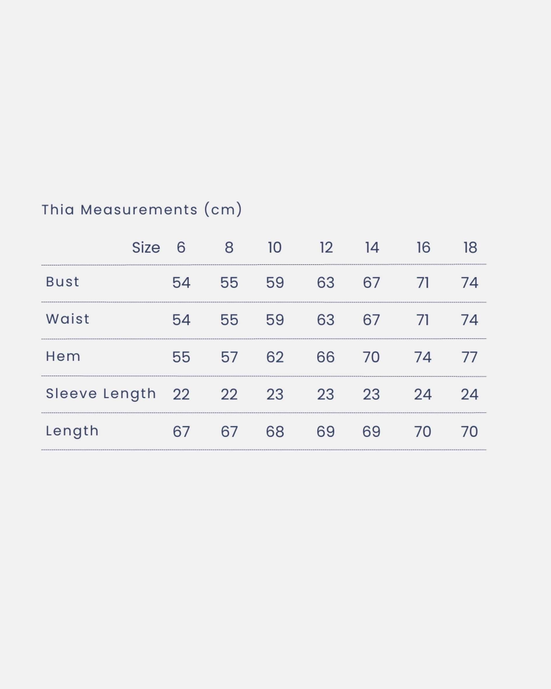 Thia_T-shirt_measurements