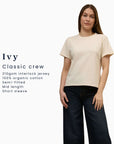 Ivy Crew Organic Cotton Ecru T-Shirt