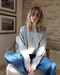 grey marl Womens Pullover Sweatshirts