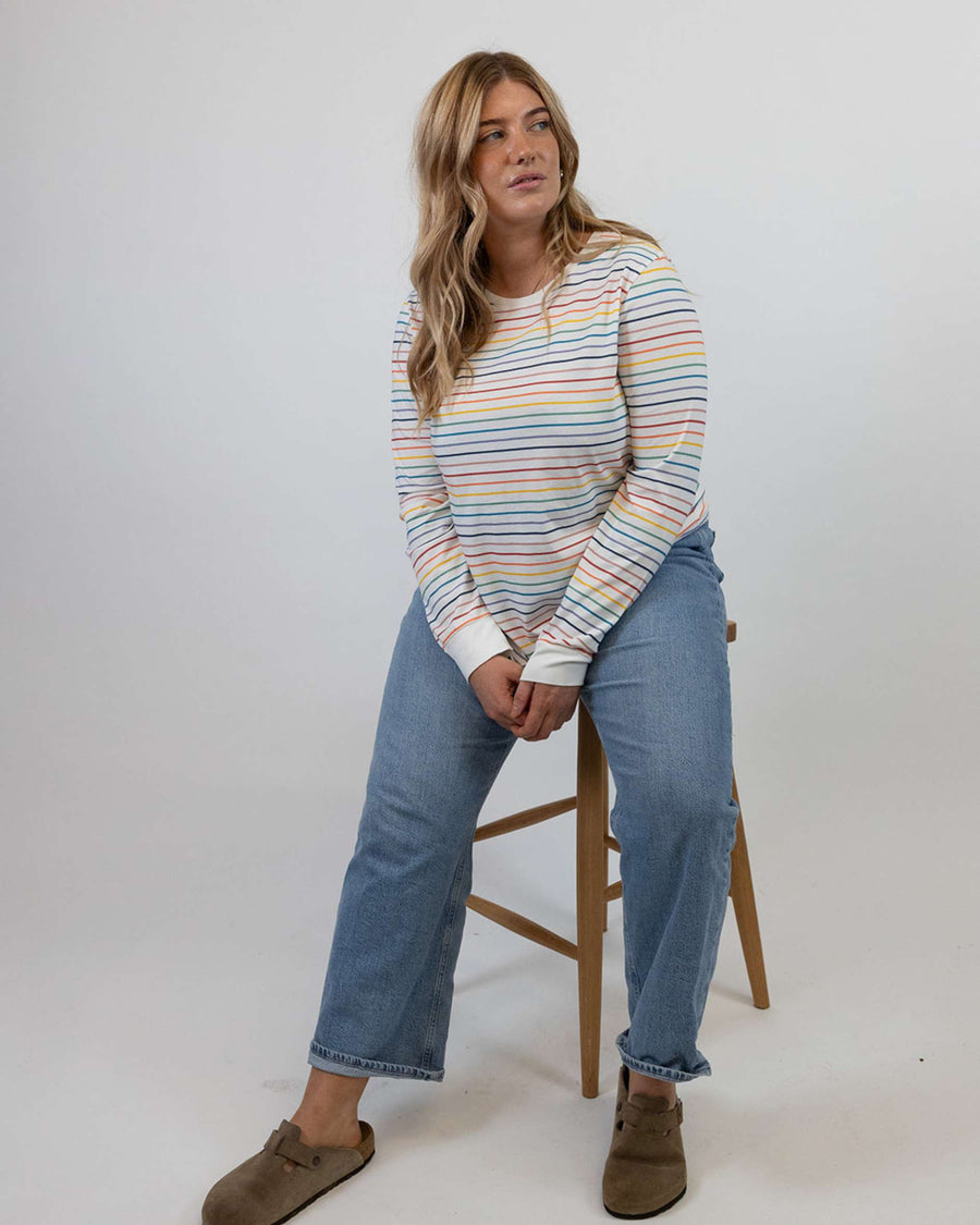 bright stripe t shirt