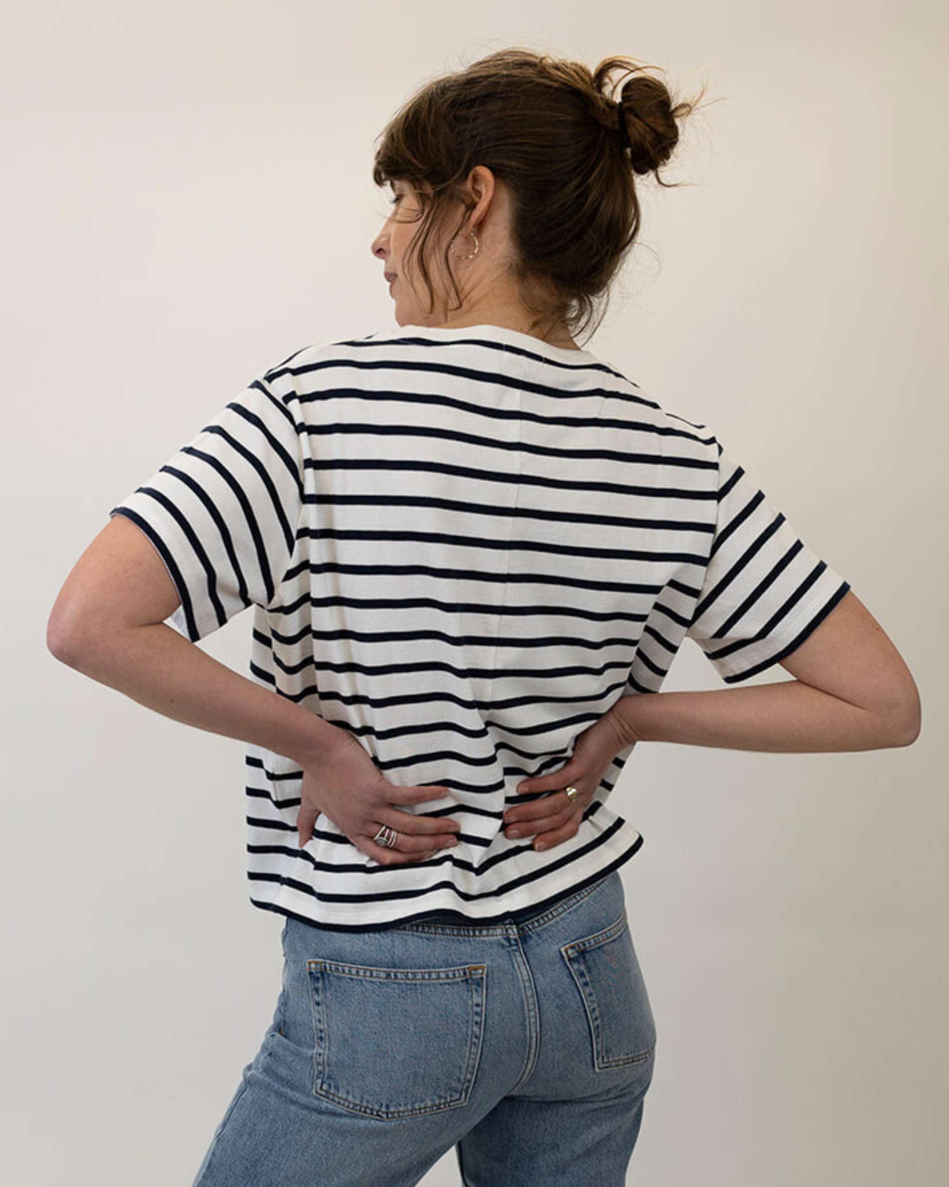 navy breton t shirt