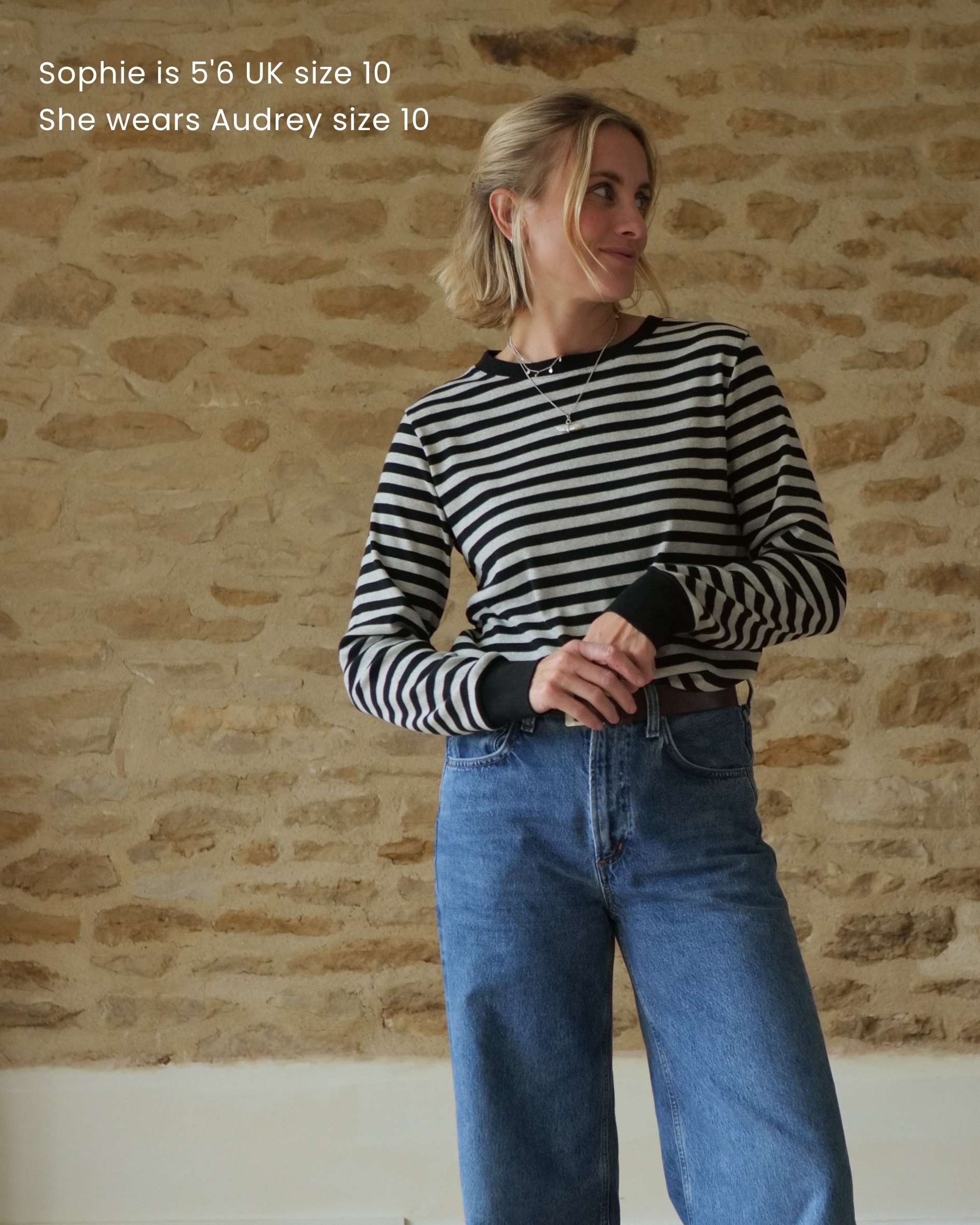 organic cotton ribbed tee