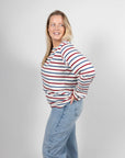 plus size striped tops