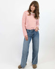 striped cotton t-shirts