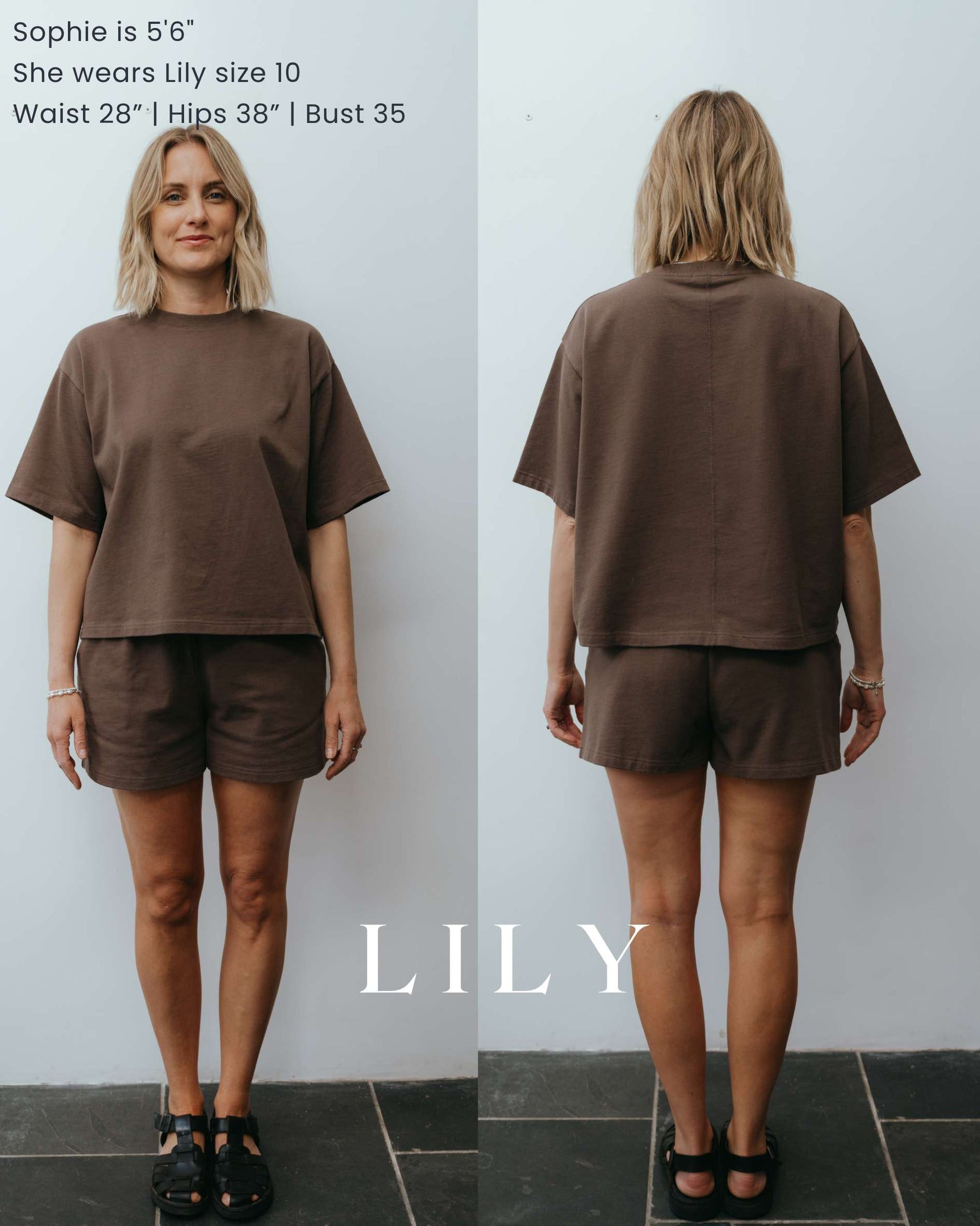 Women's heavyweight co ord set size 10 Model