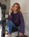 blue and burgundy stripes