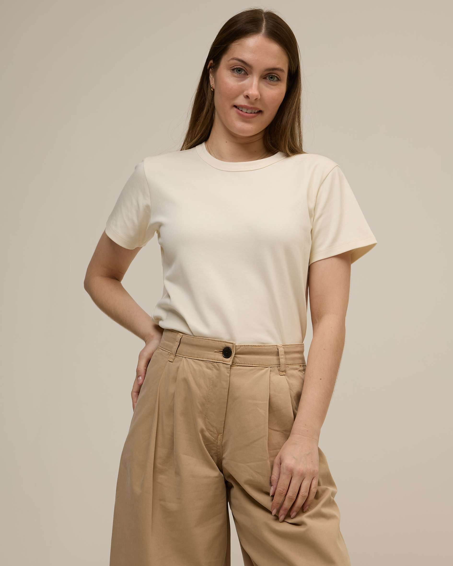 certifiedorganiccottonwomenst-shirtecru