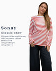 classic fit breton top