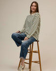 green breton top in organic cotton