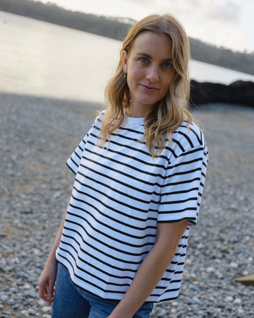 black stripe tops