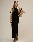 Arabella Organic Cotton Toffee Breton Top