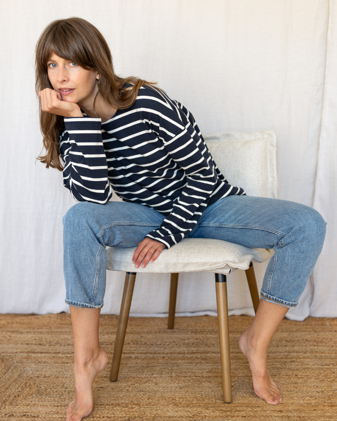 nice top and jeans