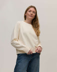 ecru_sweatshirt_with_crew_neck_in_organic_cotton