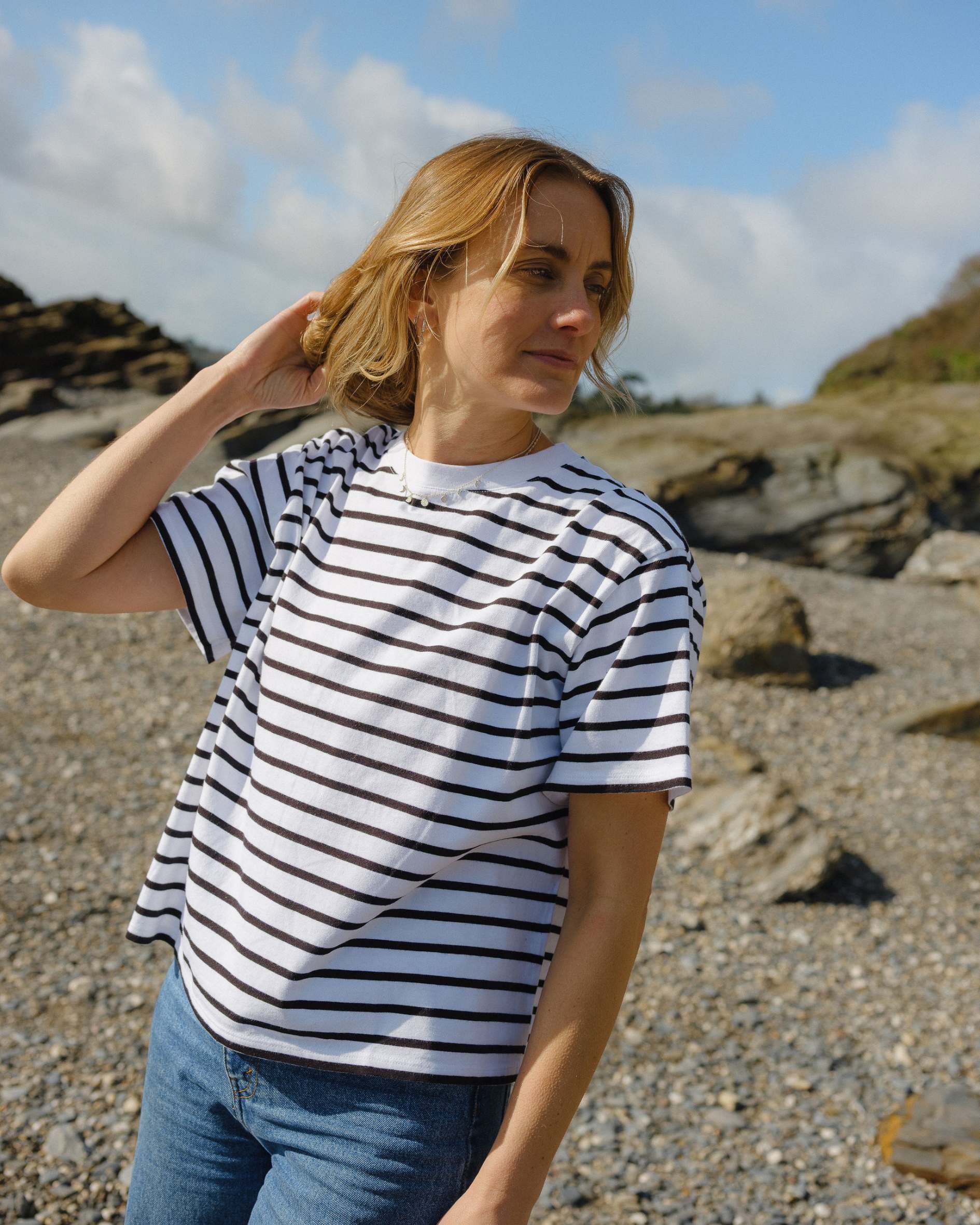 spring stripe tops