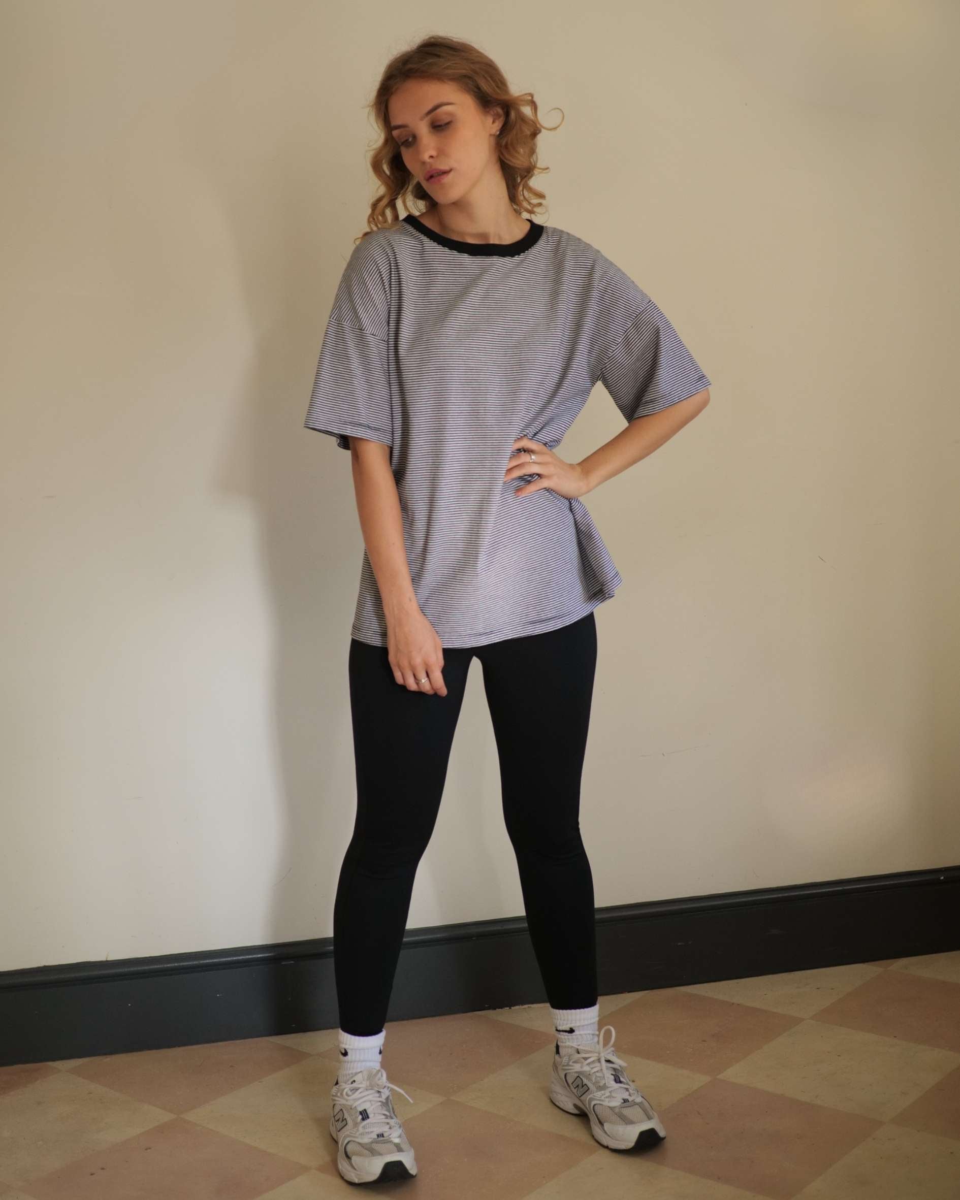 oversized clothing for the gym