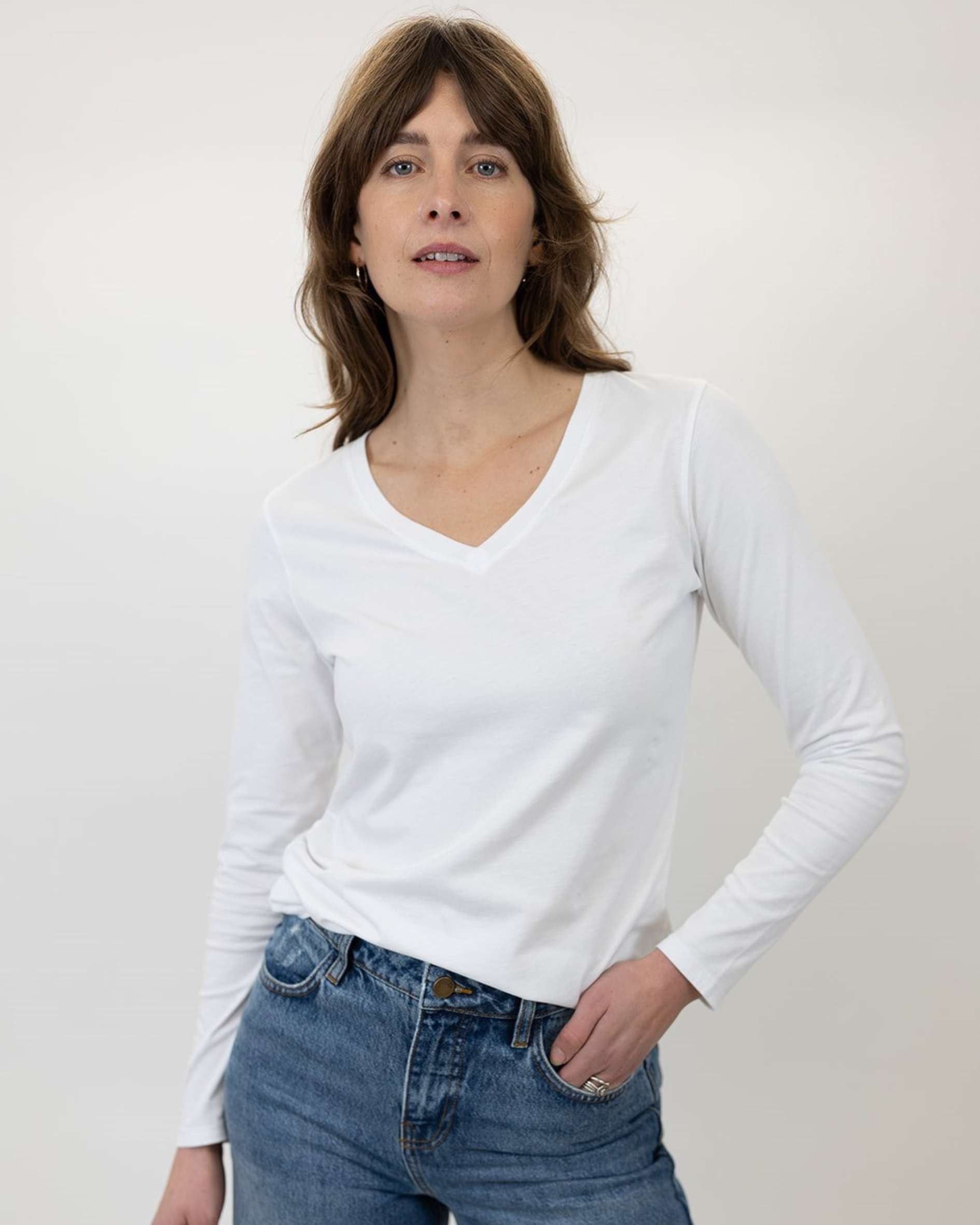 white t shirt brand