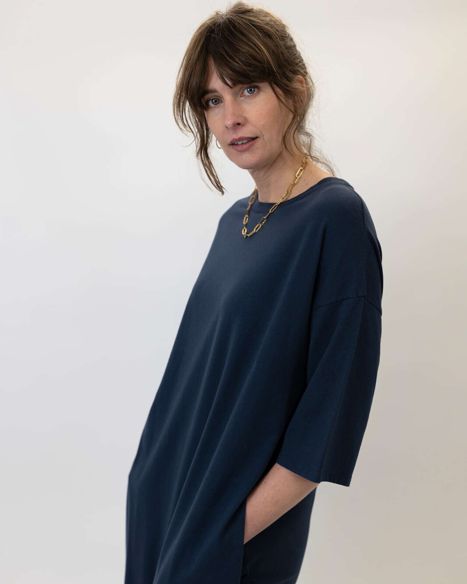 loose fitting t shirt dress