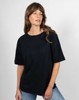 black tee for women