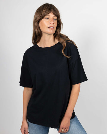 black tee for women